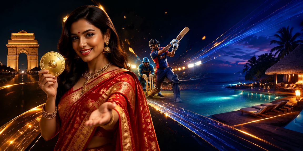 VIP player enjoying cricket betting experience near India Gate Delhi